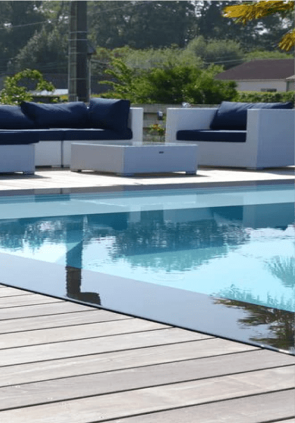 Piscine à débordement - Paysagiste Nantes des Deux Rivières