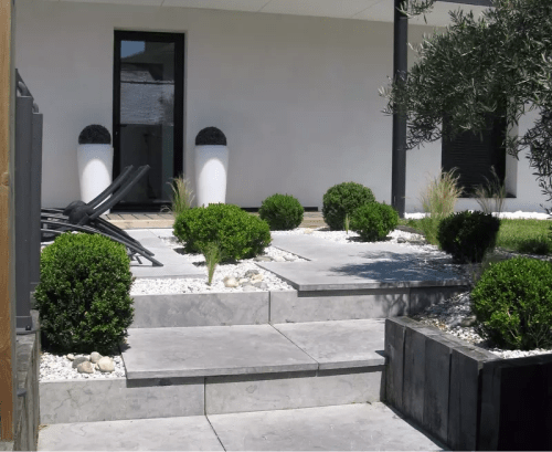 Entrée de maison - service - paysagiste loire atlantique - Paysages des 2 Rivières